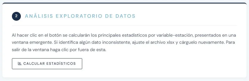 Cálculo de estadísticos de calidad del aire